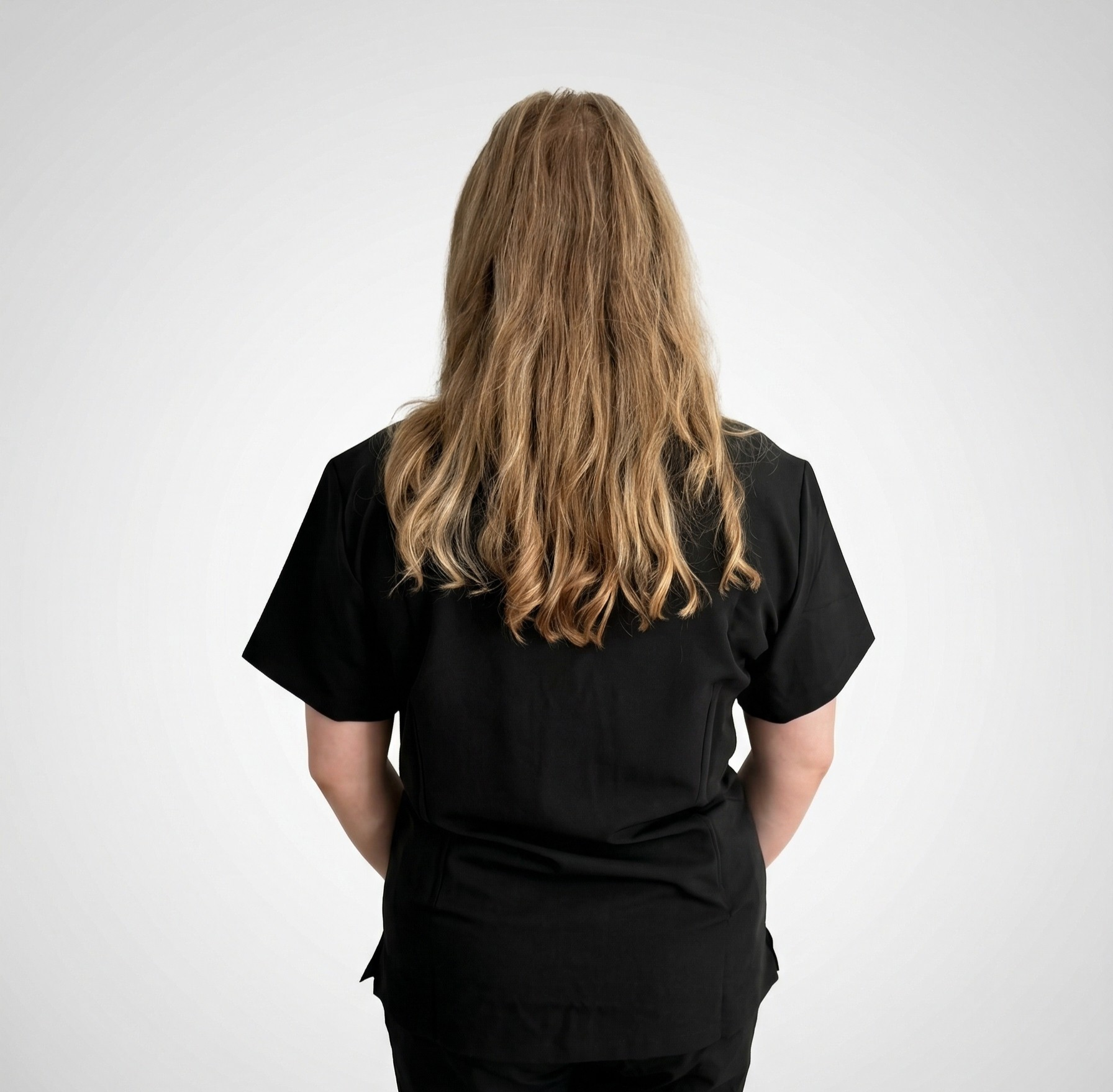 Women's Scrub Top Blue