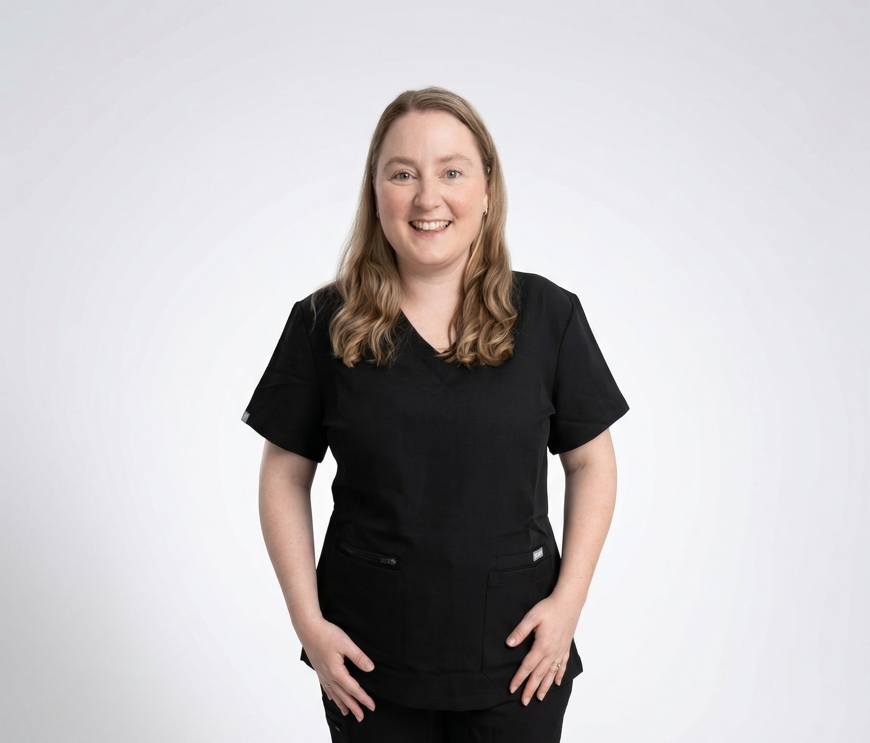 Women's Scrub Top Blue