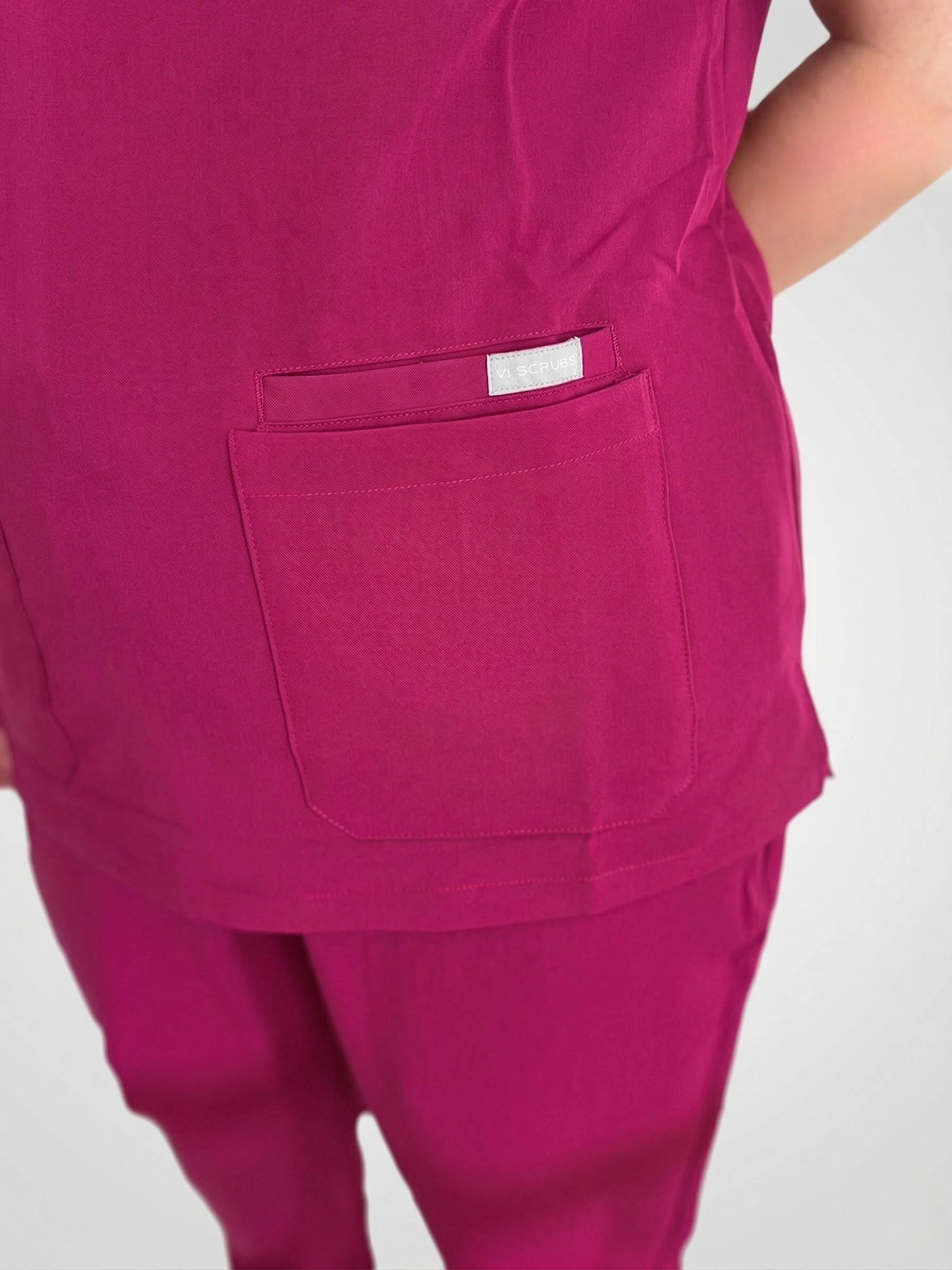 Women's Scrub Top Blue
