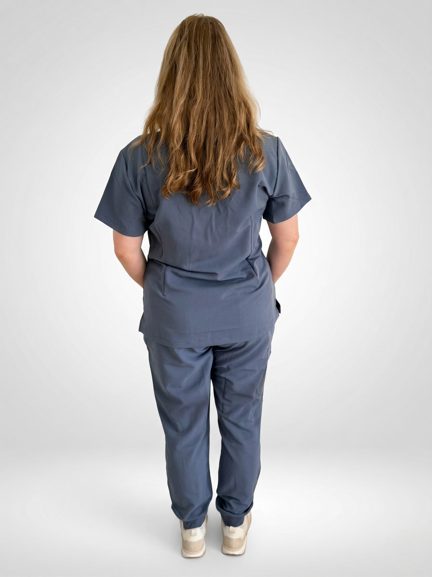 Women's Scrub Top Blue