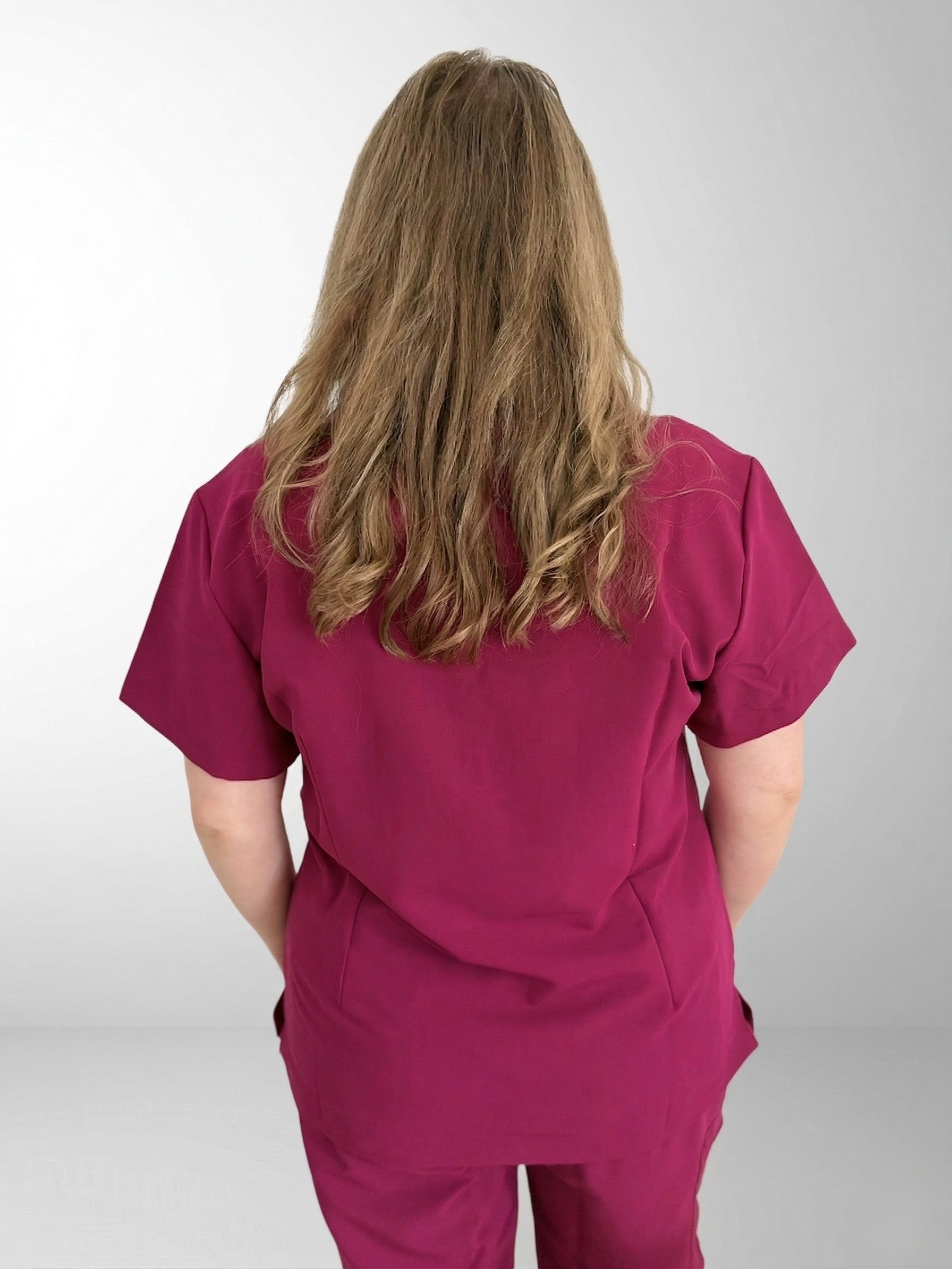 Women's Scrub Top Blue