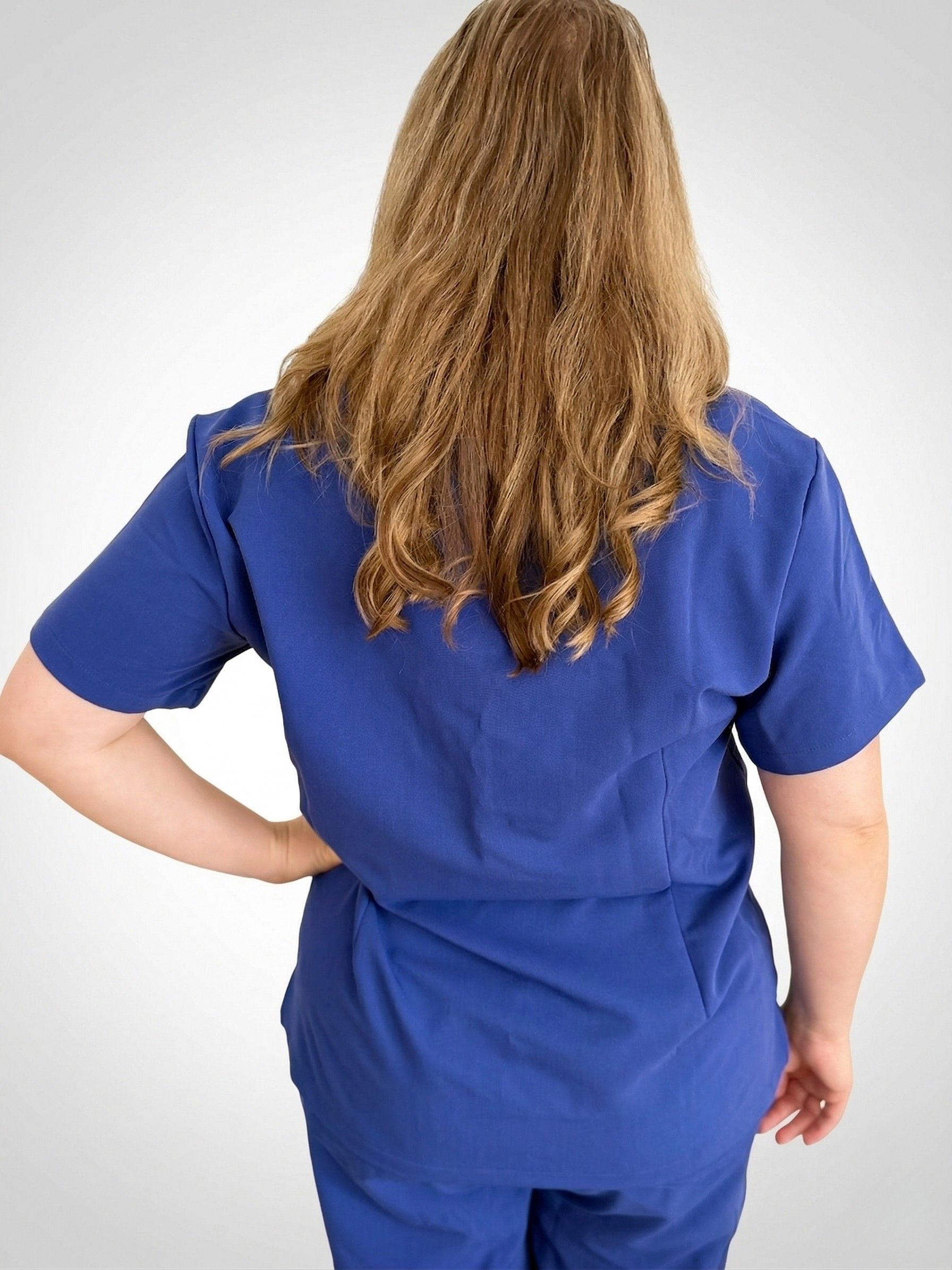 Women's Scrub Top Blue