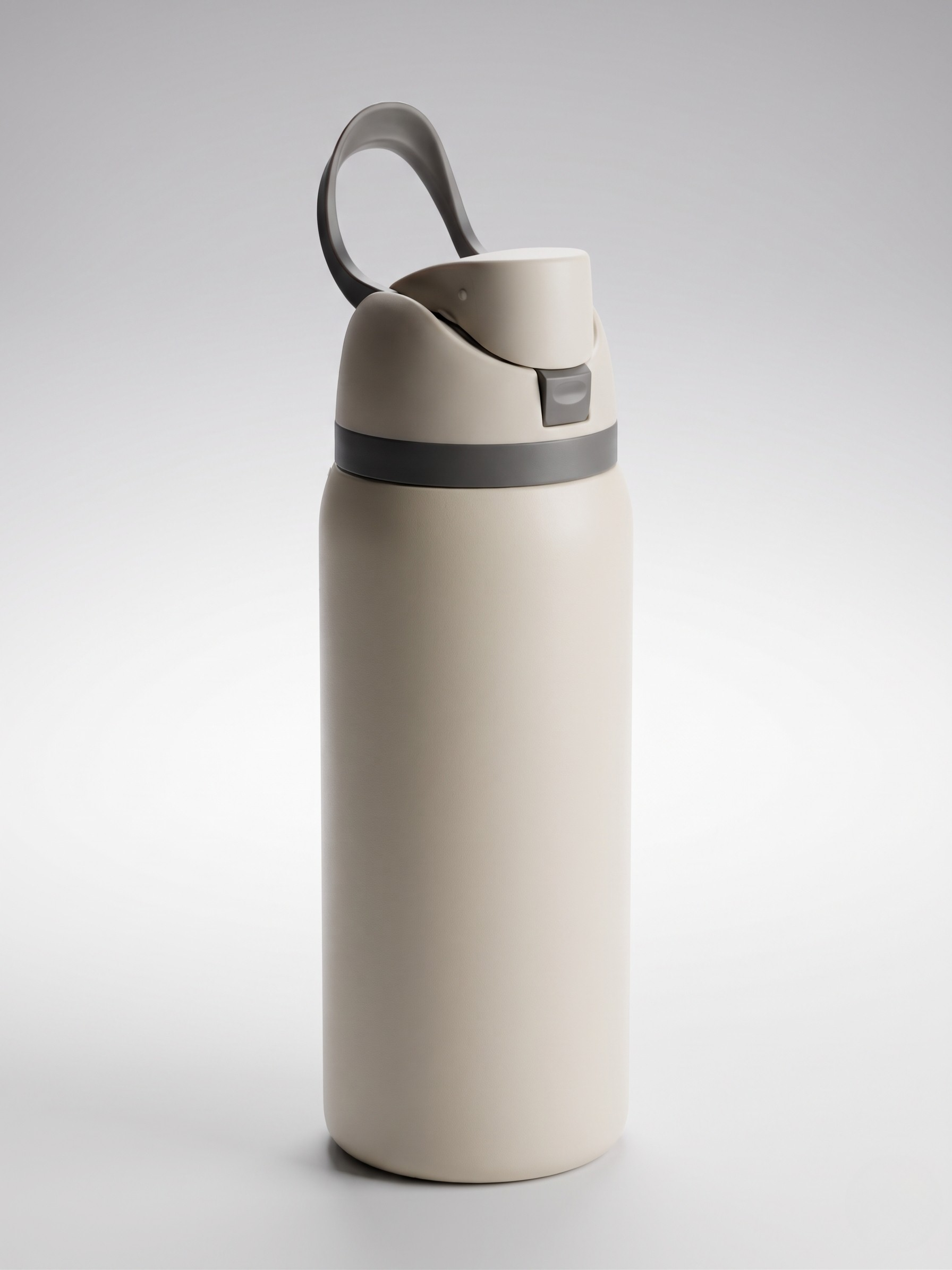 Vi Scrubs Vital Hydration Water Bottle Beige